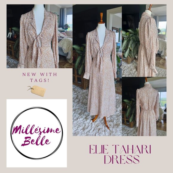 Elie Tahari Floral Dress - Picture 3 of 10